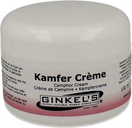 Ginkel's Kamfercrème - 100 ml - Handcrème