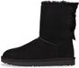 UGG Dames Snowboots Bailey Bow II Black - Zwart - Maat 38
