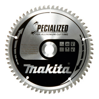 Makita Makita Specialized zaagblad 260x30x80Z (B-33386) Aantal:1