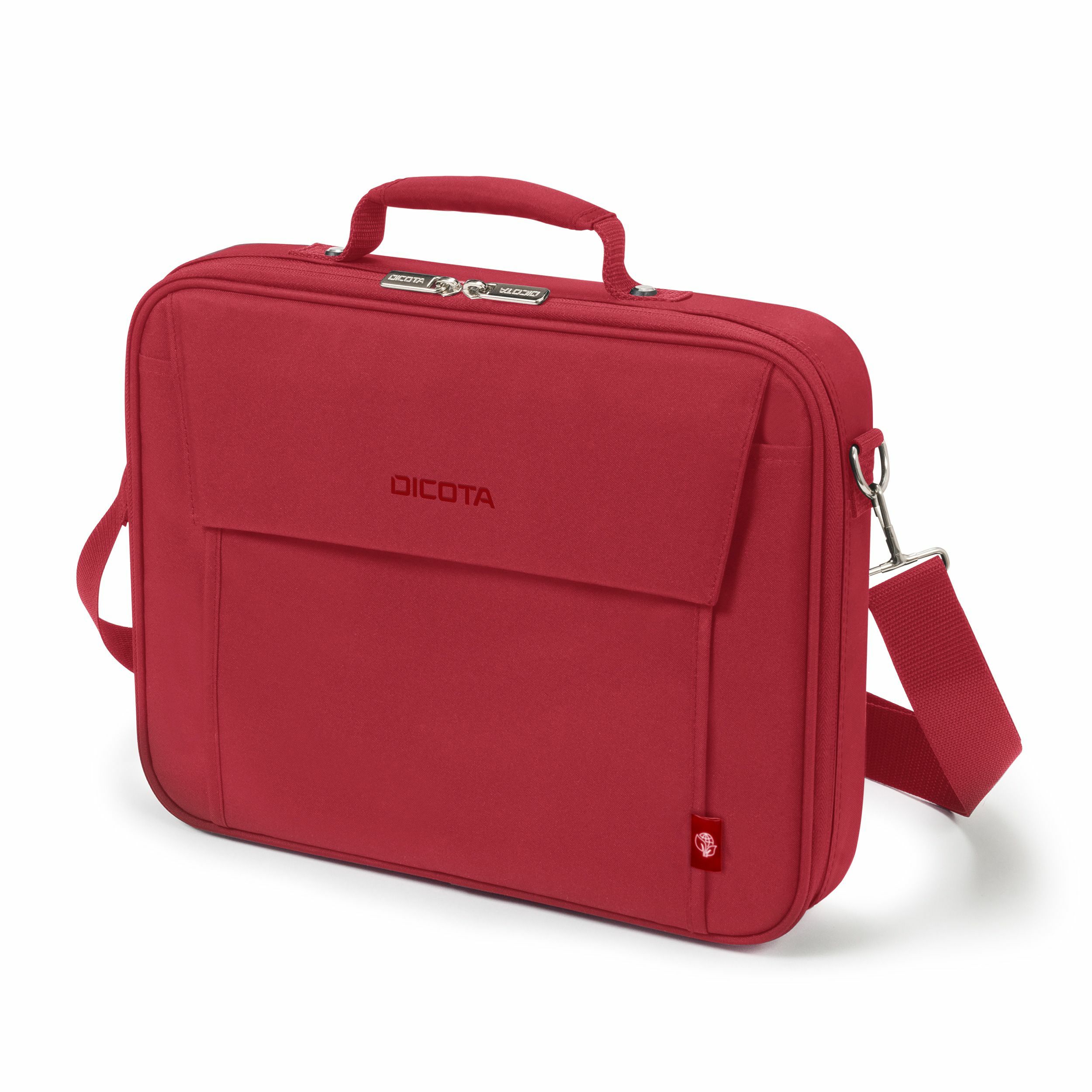 DICOTA Eco Multi BASE 17.3" Laptop Briefcase - Red