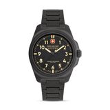 Swiss Military Hanowa SMWGG0003941 Fieldmaster Montre Homme Noir Acier Quartz