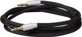 Dynavox 207383 Jackplug Audio Aansluitkabel [1x Jackplug male 3,5 mm - 1x Jackplug male 3,5 mm] 1.50 m Zwart Flexibel