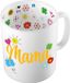 Bellatio Decorations Cadeau koffie/thee mok voor mama - oranje - mama is de beste - Moederdag