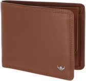 Golden Head Leren portemonnee Polo RFID Protect Scheintasche 1133 Cognac bruine
