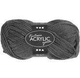 Creativ Company Grijs acryl garen 80 meter