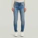 G-STAR 3301 Skinny Wmn Jeans Vintage Gold Digger Coton 23/28