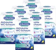 Dr. Beckmann WC Reiniger met Actieve Koolstof - voor Toiletten - Reinigt Grondig - 3 x 100 g - SET VAN 6