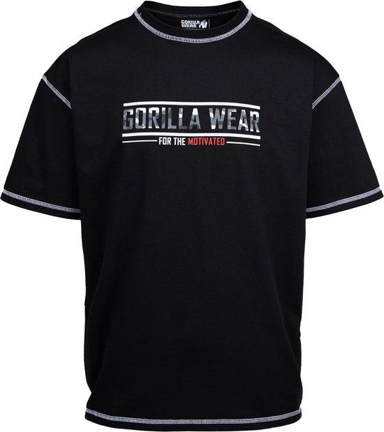 Gorilla Wear Saginaw Oversized T-shirt - Black - 3XL