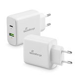 MediaRange 43W USB-A en USB-C Oplader - Snel Opladen - iPhone, iPad, Samsung