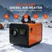 Chauffage autonome diesel TP W1 - 8 kW - 12/24 V & 110-240 V - WiFi & Bluetooth - écran LCD - minuterie 24h