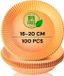 edihome, airfryer bakpapier, 100 stuks, 16-20 cm, BPA-vrij