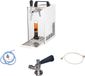 HAJUS AG Pompe à bière PYGMY 25/K avec pompe à membrane, refroidisseur sec 1 robinet en acier inoxydable, 35 litres/h