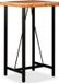 vidaXL Bartafel 60x60x107 cm massief acaciahout