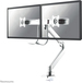 Neomounts NM-D775DXWHITE Monitor Arm - Dual Monitor - 10-32" - White