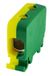 Simet Schroefklemblok op AL-rail, Cu ZGG1X1,5-50Z-G geel-groen