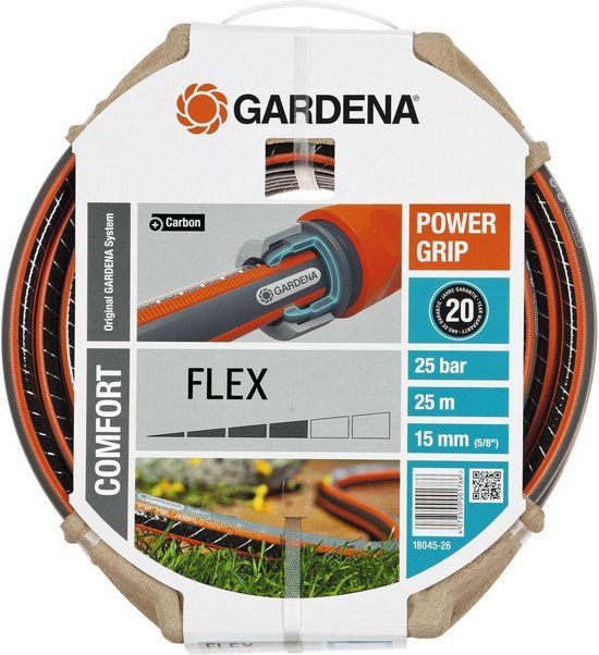 GARDENA Comfort FLEX Tuinslang - 25 meter - 15 mm (5/8")