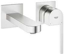 GROHE Plus afbouwdeel voor 2-gats wandkraan m-size met sprong 14.7cm supersteel 29303DC3