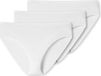 Schiesser Cotton Essentials 3PACK Slip Dames Onderbroek - wit