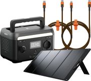 Xtorm Portable Powerstation 300W + Foldable Solar Panel 200W + Xtreme USB-C naar lightning kabel + USB-C kabel