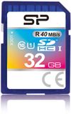 Silicon Power 32GB SDHC Card - Blue
