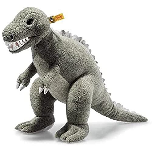 Steiff Thaise T-Rex Dino - 45 cm - knuffeldier - grijs