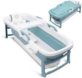 SerneLife SereneLife Opvouwbaar Bad - IJsbad Volwassenen - Badkuip - 150 cm lang - XL-Blauw