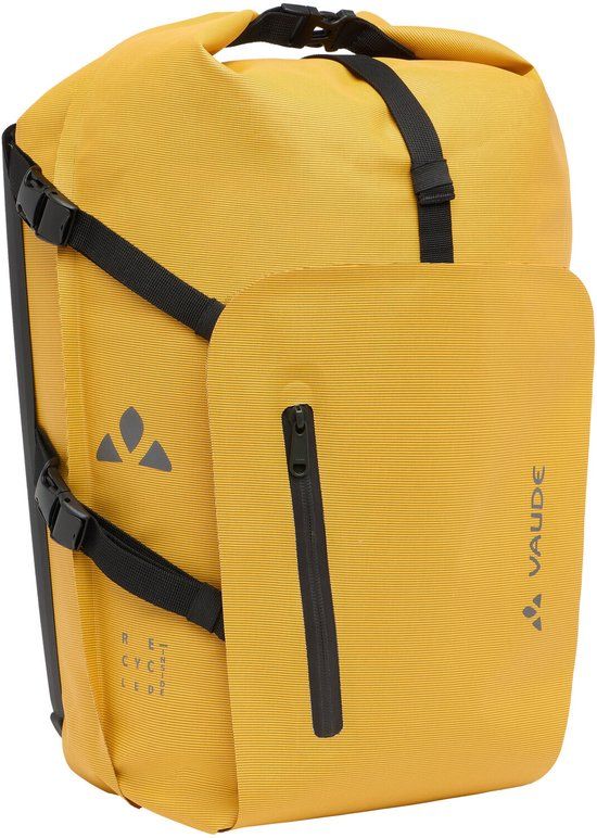 VAUDE Gratis Cargo, achterste tas, Unisex Bike-Sports achterzakken, Burnt Yellow, 24L