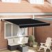 Maison Exclusive - Parasol manuel, 3 x 2,5 mètre, noir, 100% polyester