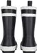 ZIGZAG Bottes en caoutchouc Hurricane Unisexe Rayé Noir-Blanc Taille 32