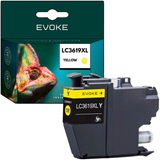 Evoke Compatible Ink for Brother LC3619XLY Yellow 18ml 1600 Pages