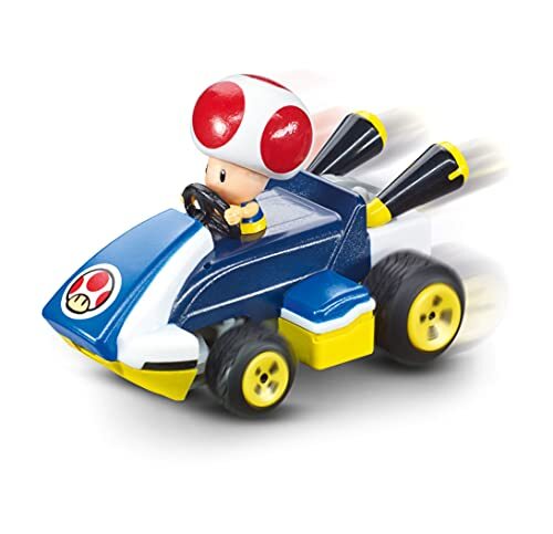 Carrera 370430005P Mario Kart Mini RC, Toad, Blauw