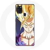 Samsung Galaxy A21S Etui Manga Dragon Ball Sangoku Geel