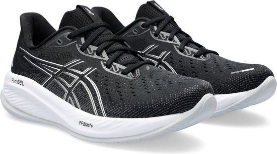 ASICS Gel-Cumulus 26 Hardloopschoenen Heren - Zwart/Grijs/Wit - Maat 41.5