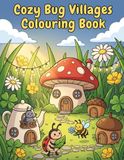 Cozy Bug Villages Colouring Book: Cute & Relaxing Garden Adventures for Kids