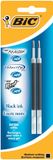 BIC Gelschrijvervulling tbv diverse gelpennen zwart M à 2st