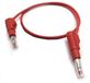 Mueller Electric 22.451-.50M-2 Cordon d'alimentation Fiche banane Fiche banane 4 mm 4 mm 0,5 m Rouge 1 pièce