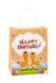 K3T Geschenkzakjes van kraftpapier VERJAARDAG, 6-pack, medium