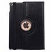 Cool Beschermhoes voor iPad Air/Air 2 / Pro 9.7 / iPad 2017 / iPad 2018 9,7 inch draaibaar, kunstleer, zwart