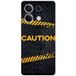 Xiaomi Redmi Note 13 5G Caution Bedrukt siliconen hoesje