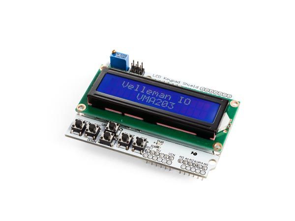 Whadda WPSH203 LCD Shield Kit for Arduino - Multicolour