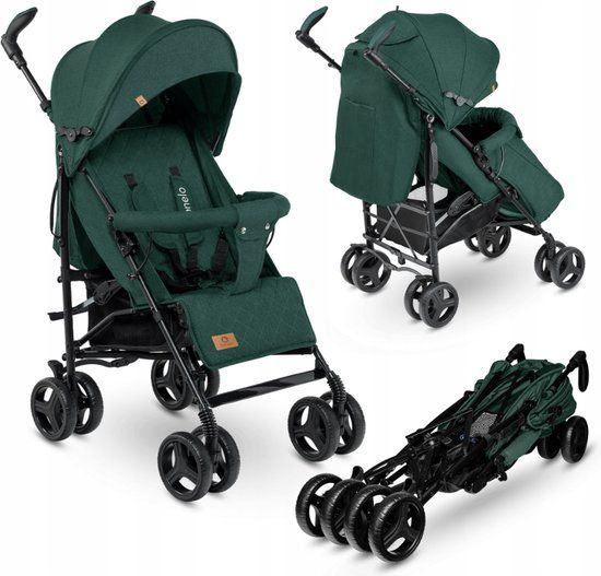 Lionelo Irma Buggy - Green - Lightweight - Up to 15 kg - 6 Months - 5 Years
