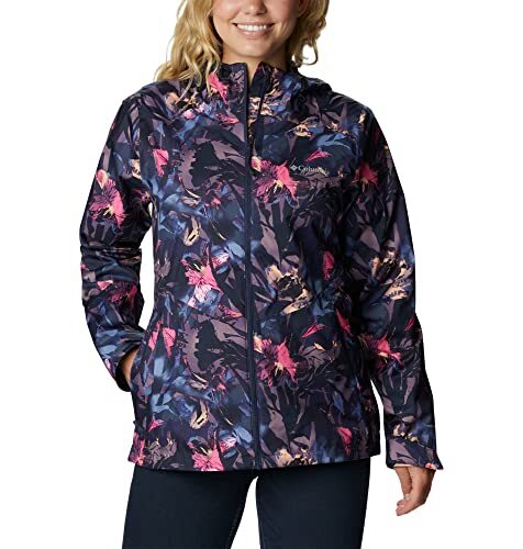 Columbia Waterdichte regenjas voor dames, Inner Limits II, Nachturnale bloementeelt, M