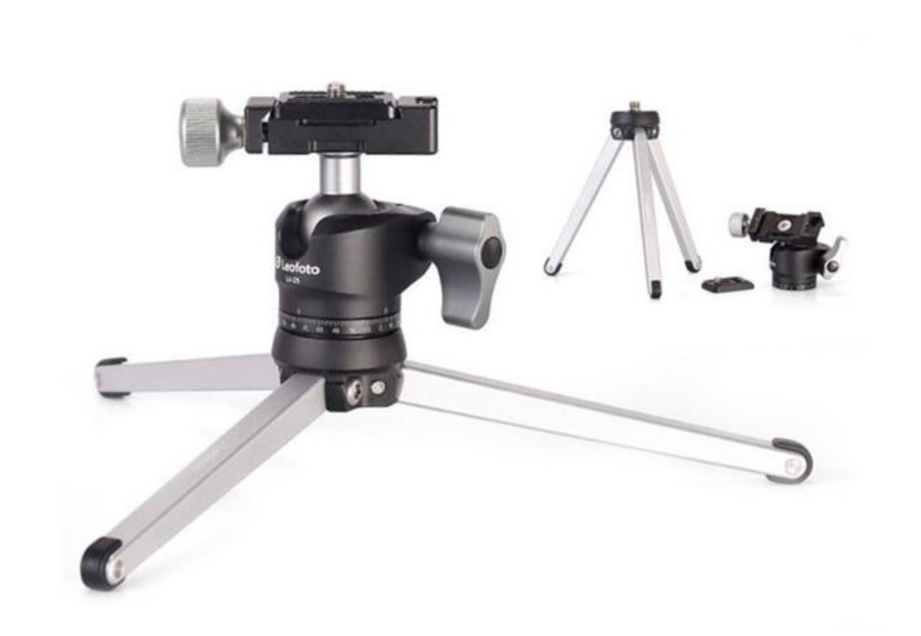 Leofoto MT-01 Mini Statief met LH-25 balhoofd
