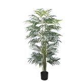 Driesprong collection Real touch bamboo palm tree 180 cm 561 lvs in pot