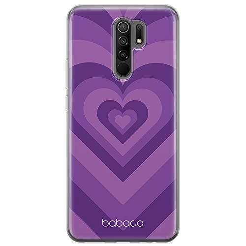 ERT GROUP mobiele telefoonhoesje voor Xiaomi REDMI 9 - Babaco Hearts 007