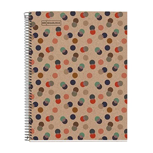 Miquelrius - A4 Notebook - Recycled - Eco-Confetti Design