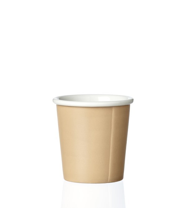 Viva Scandinavia Papercup Anna - Keramiek - 80 ml - Warm Sand