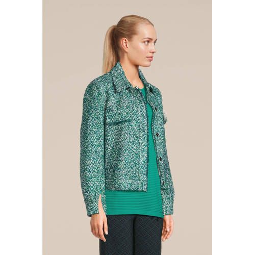 Gerry Weber Gemêleerd Jasje Blauw