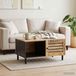 Maison Exclusive Table basse, aspect naturel, 80 x 50 x 40 cm, manguier massif