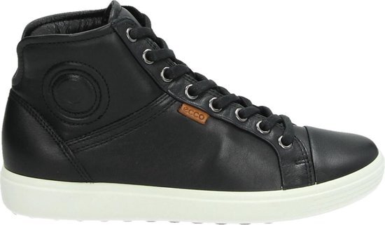 ECCO Soft 7 W Dames Sneakers - Zwart - Maat 38